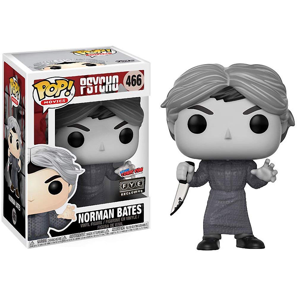 Amazon.com: Funko Pop! Movies Psycho Norman Bates #466 (Black